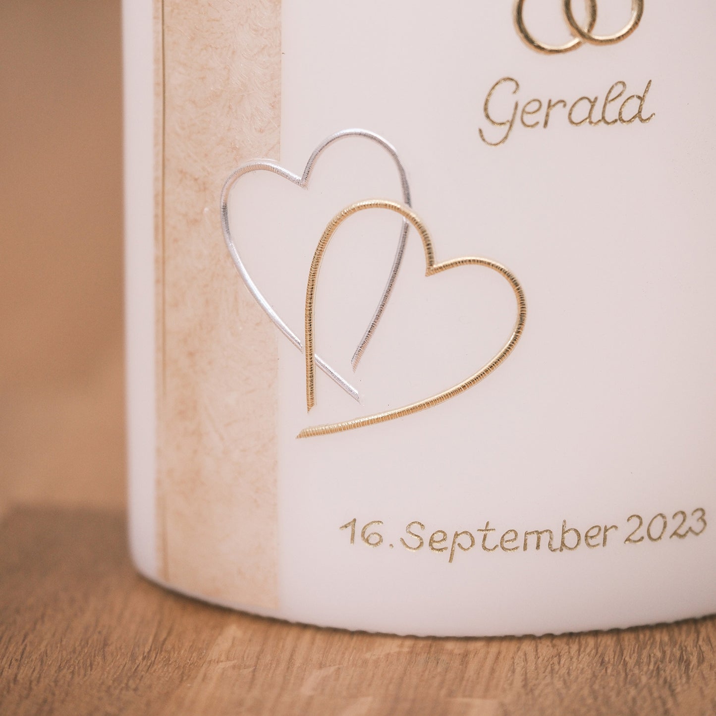 Hochzeitskerze Sieglinde & Gerald