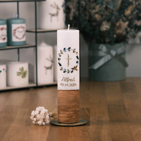 Taufkerze Alfred