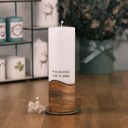 Taufkerze Lara-Luisa