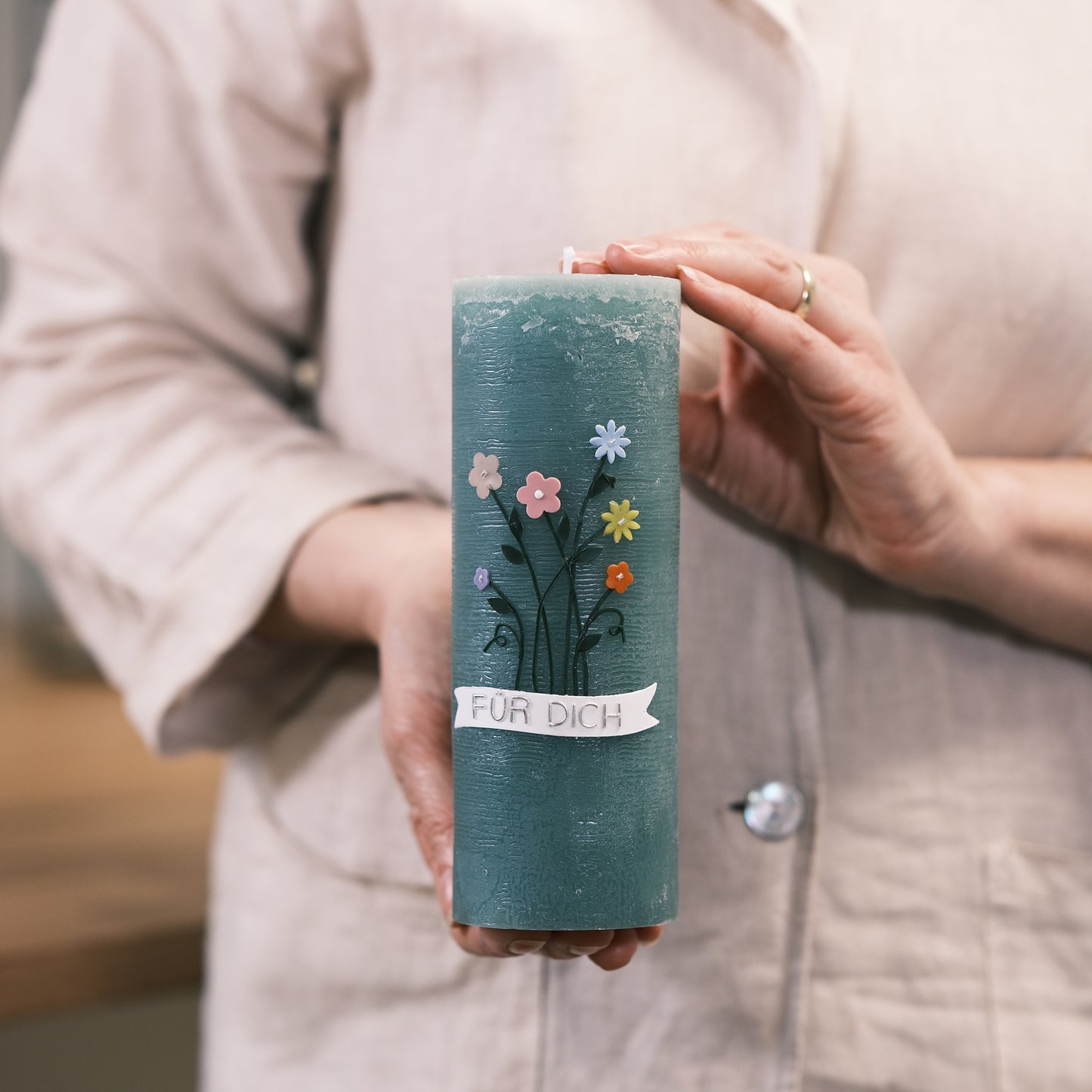 Blumenstrauß für dich - Rosis Kerzen