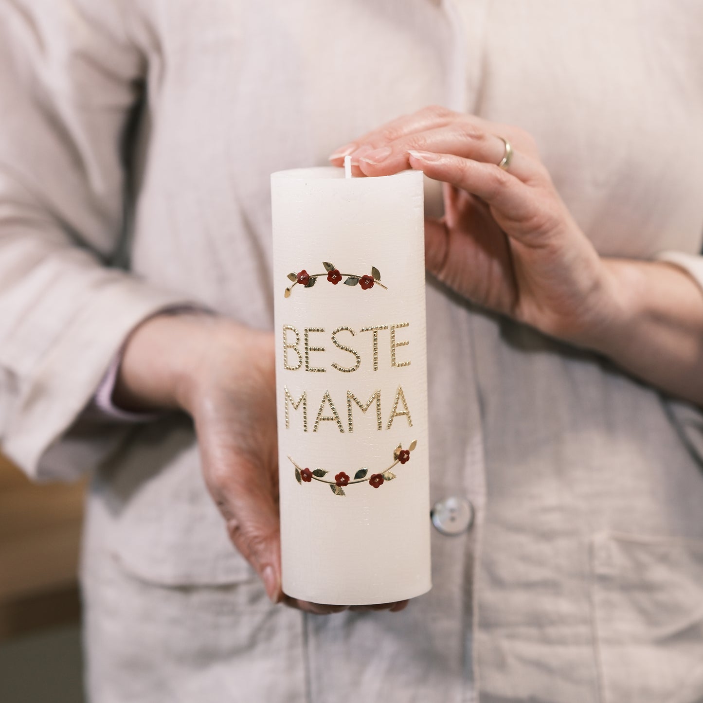 Beste Mama - Rosis Kerzen