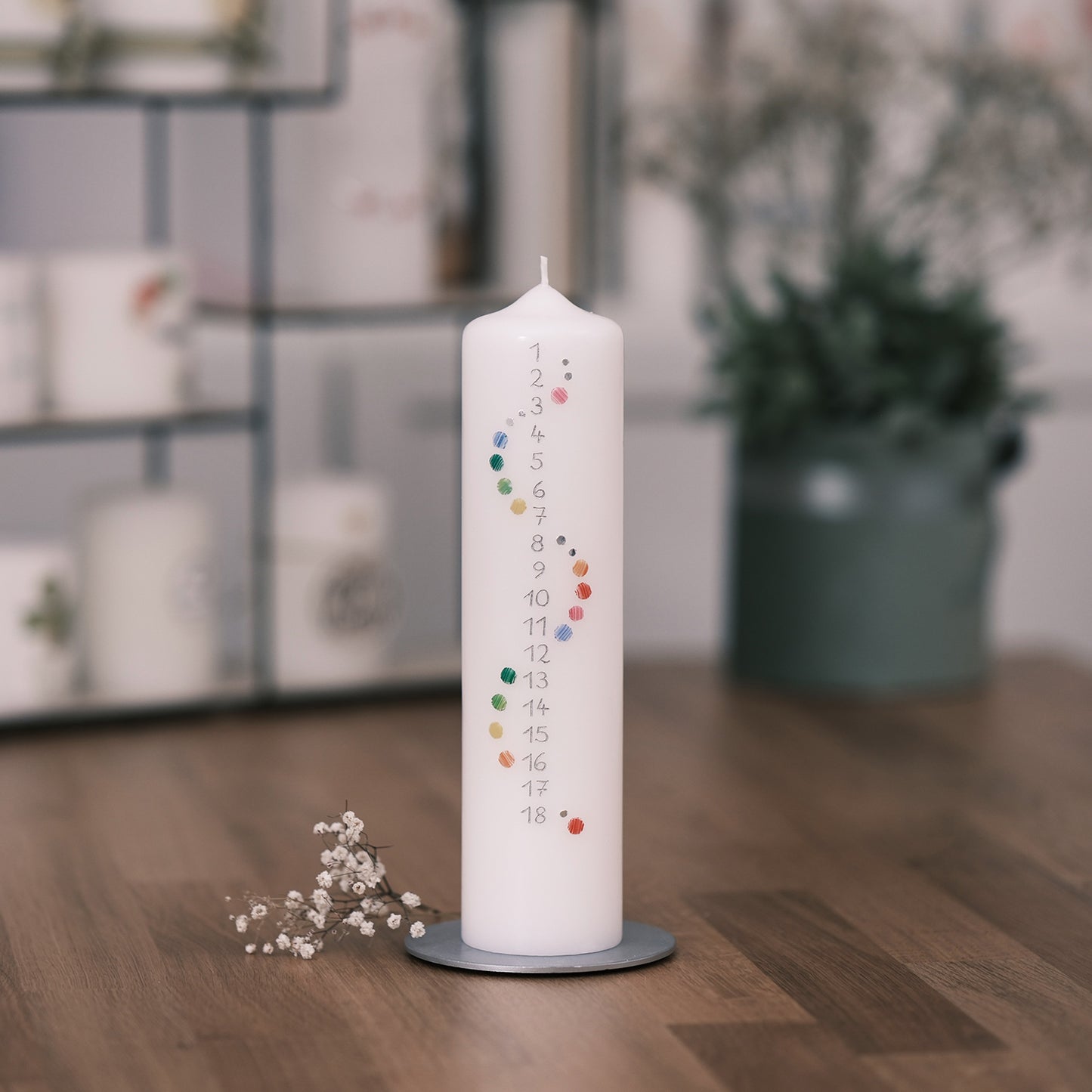 Geburtstagskerze - Rosis Kerzen