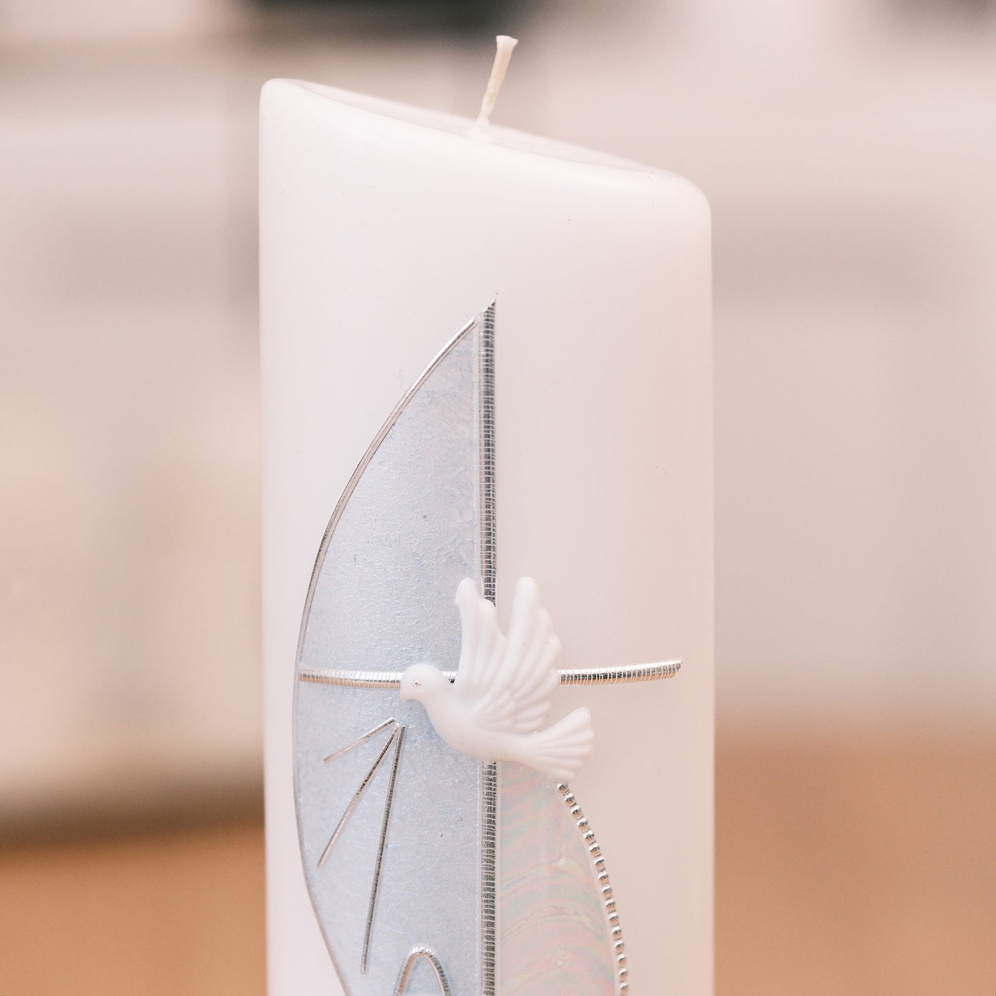 Taufkerze Barbara - Rosis Kerzen