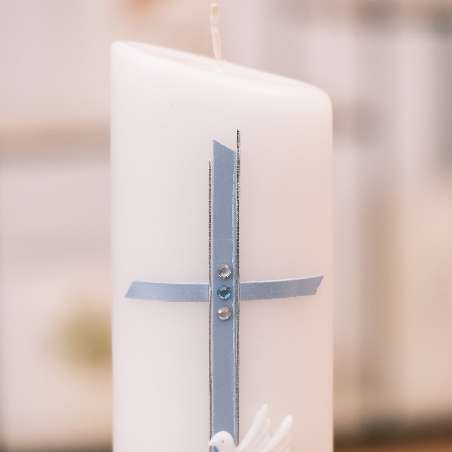 Taufkerze Mina - Rosis Kerzen