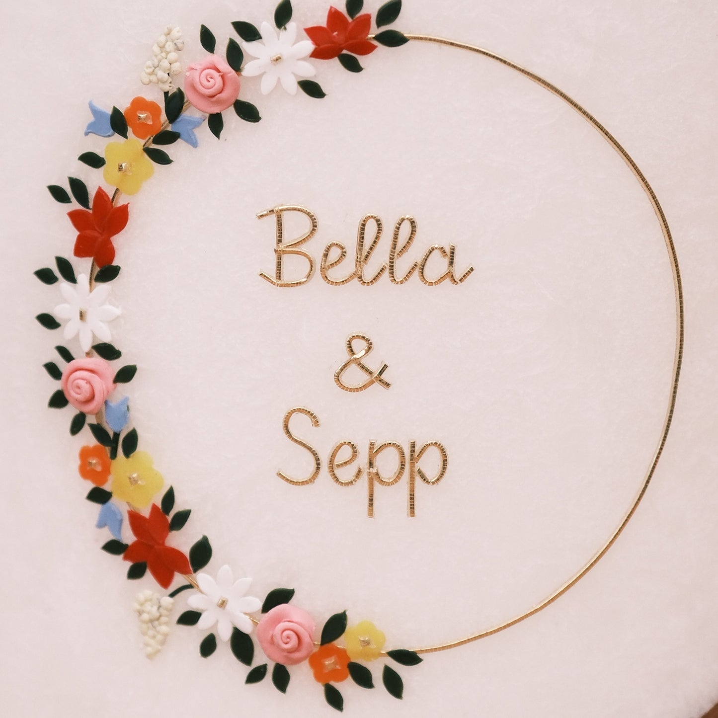 Hochzeitskerze Bella & Sepp - Rosis Kerzen