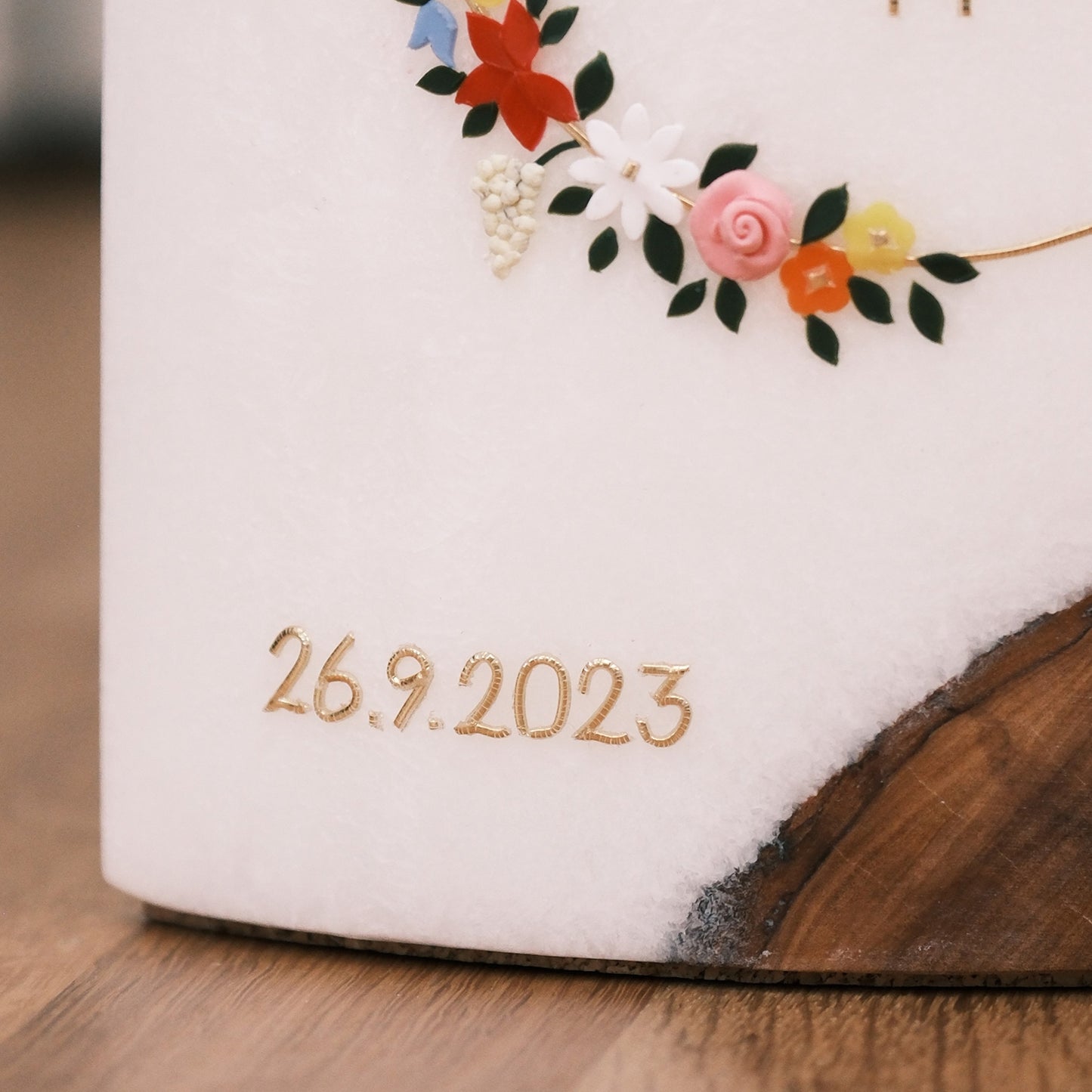 Hochzeitskerze Bella & Sepp - Rosis Kerzen