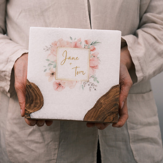 Hochzeitskerze Jane & Tom - Rosis Kerzen