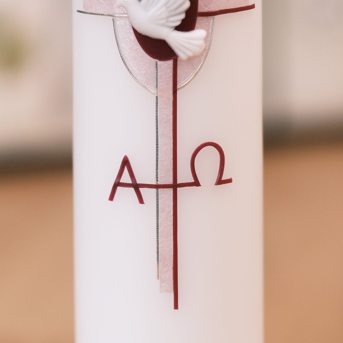 Taufkerze Pierre - Rosis Kerzen