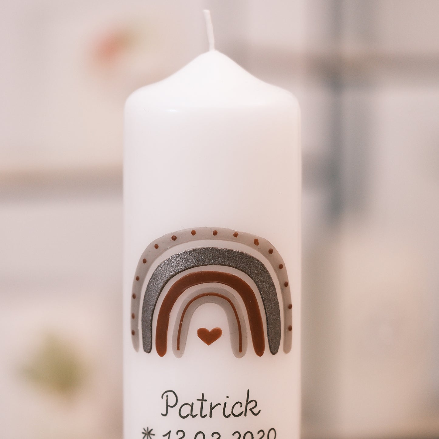 Taufkerze Patrick - Rosis Kerzen