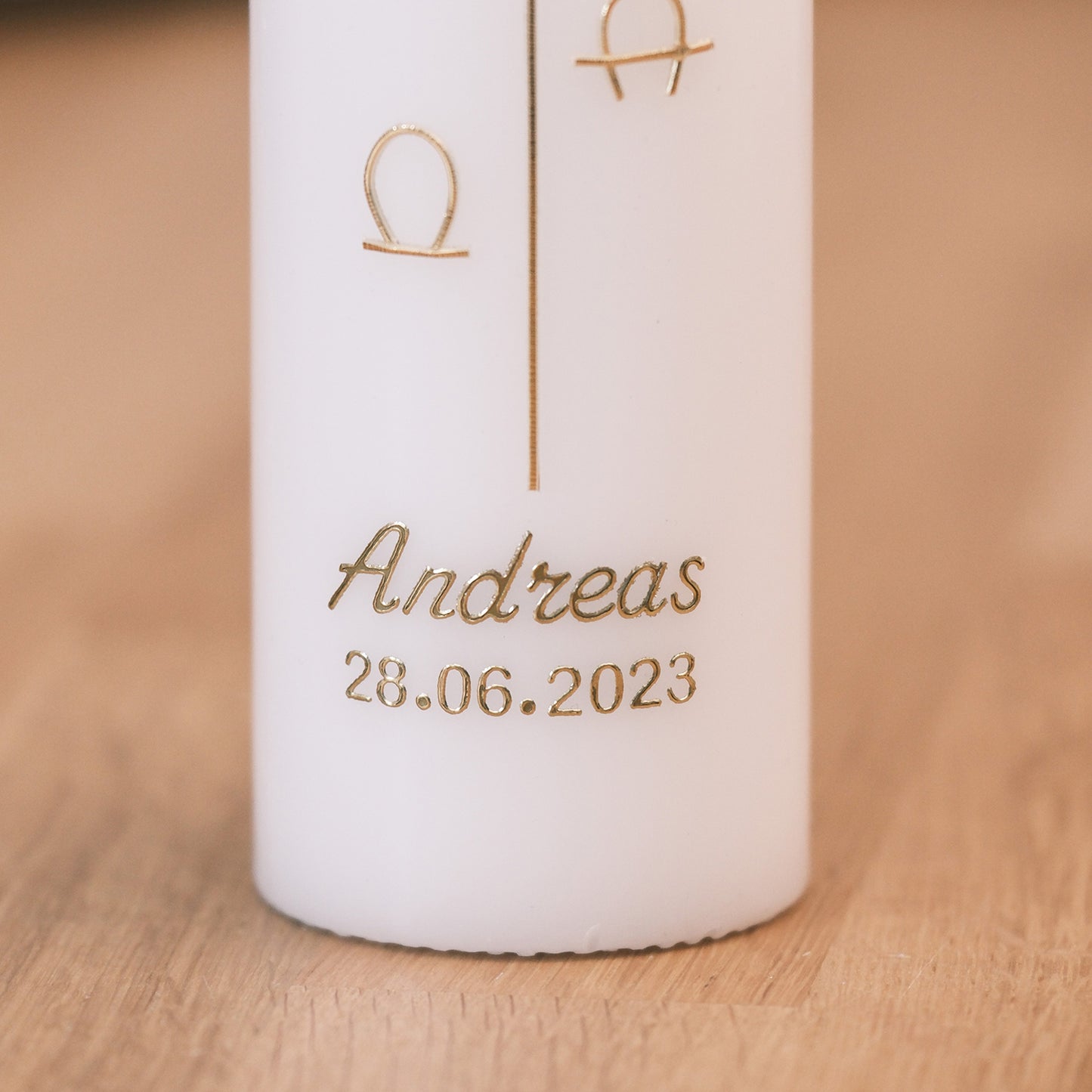 Taufkerze Andreas