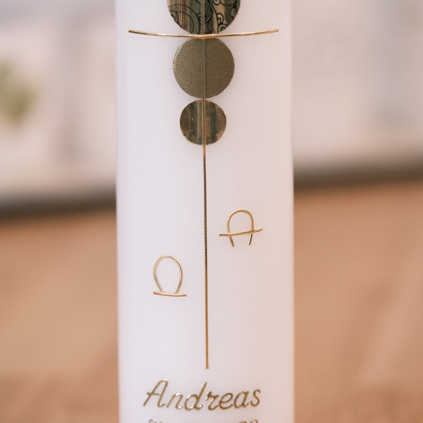 Taufkerze Andreas
