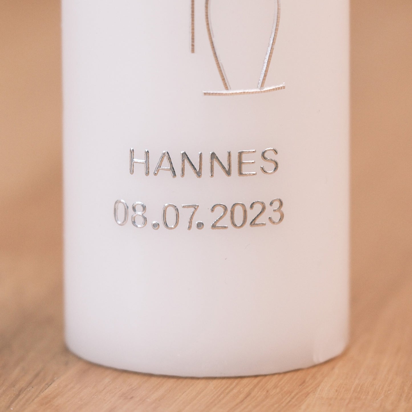 Taufkerze Hannes