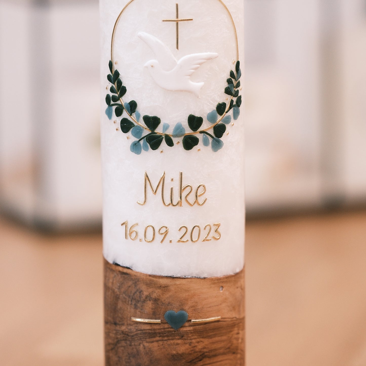 Taufkerze Mike