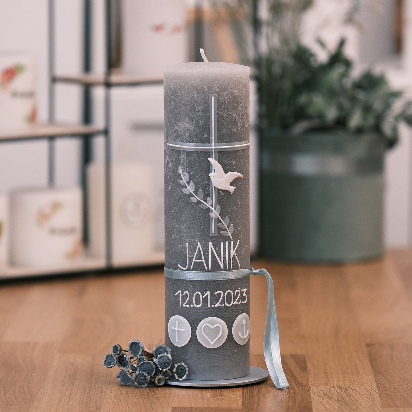 Taufkerze Janik