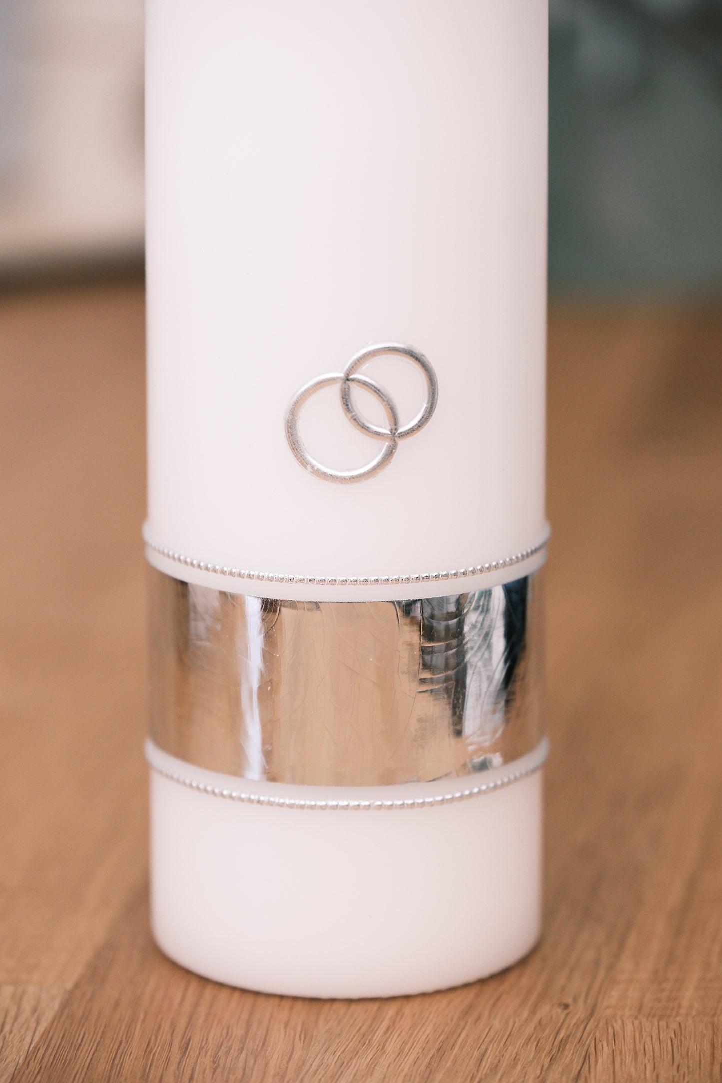 Hochzeitskerze Lena & Christoph - Rosis Kerzen