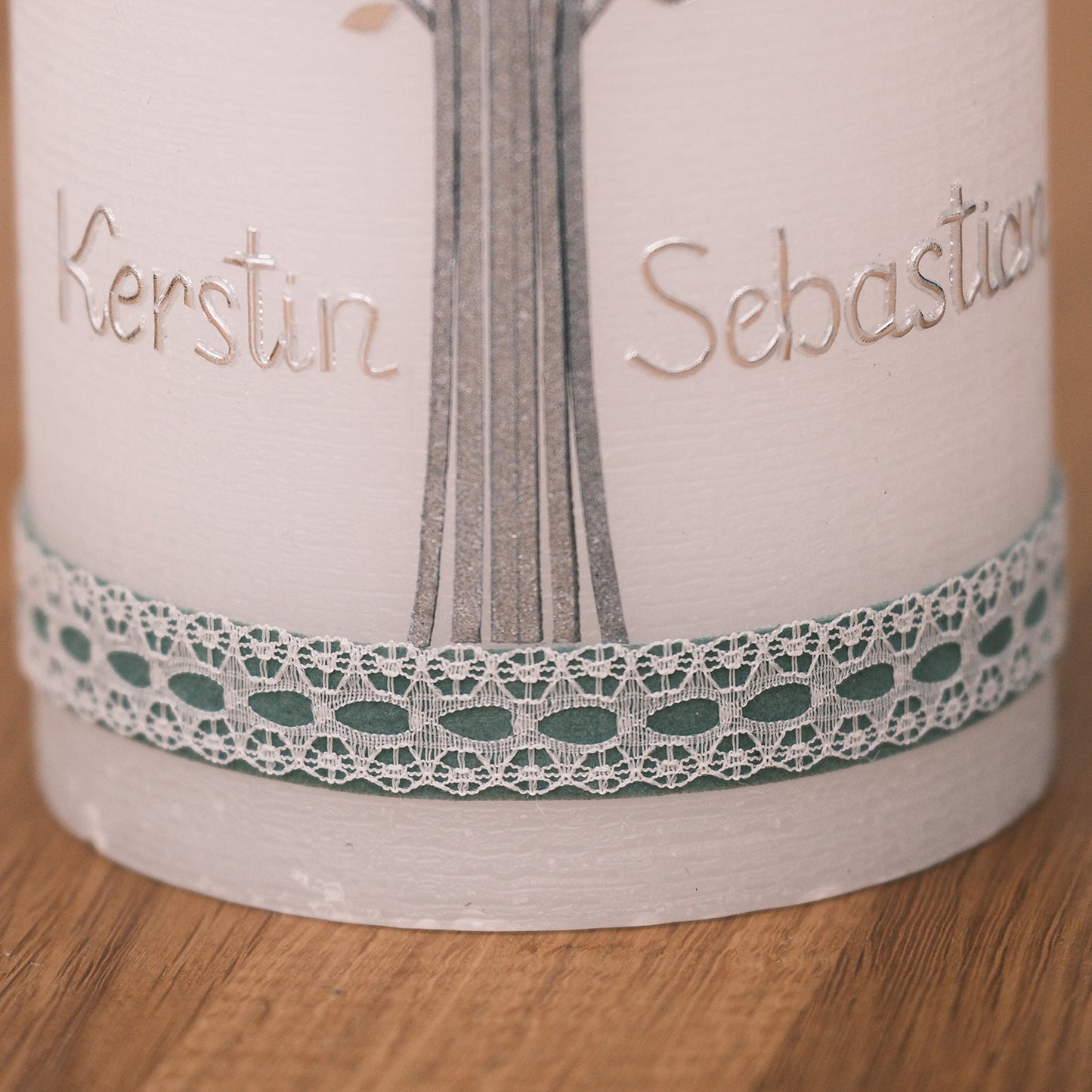 Hochzeitskerze Kerstin & Sebastian