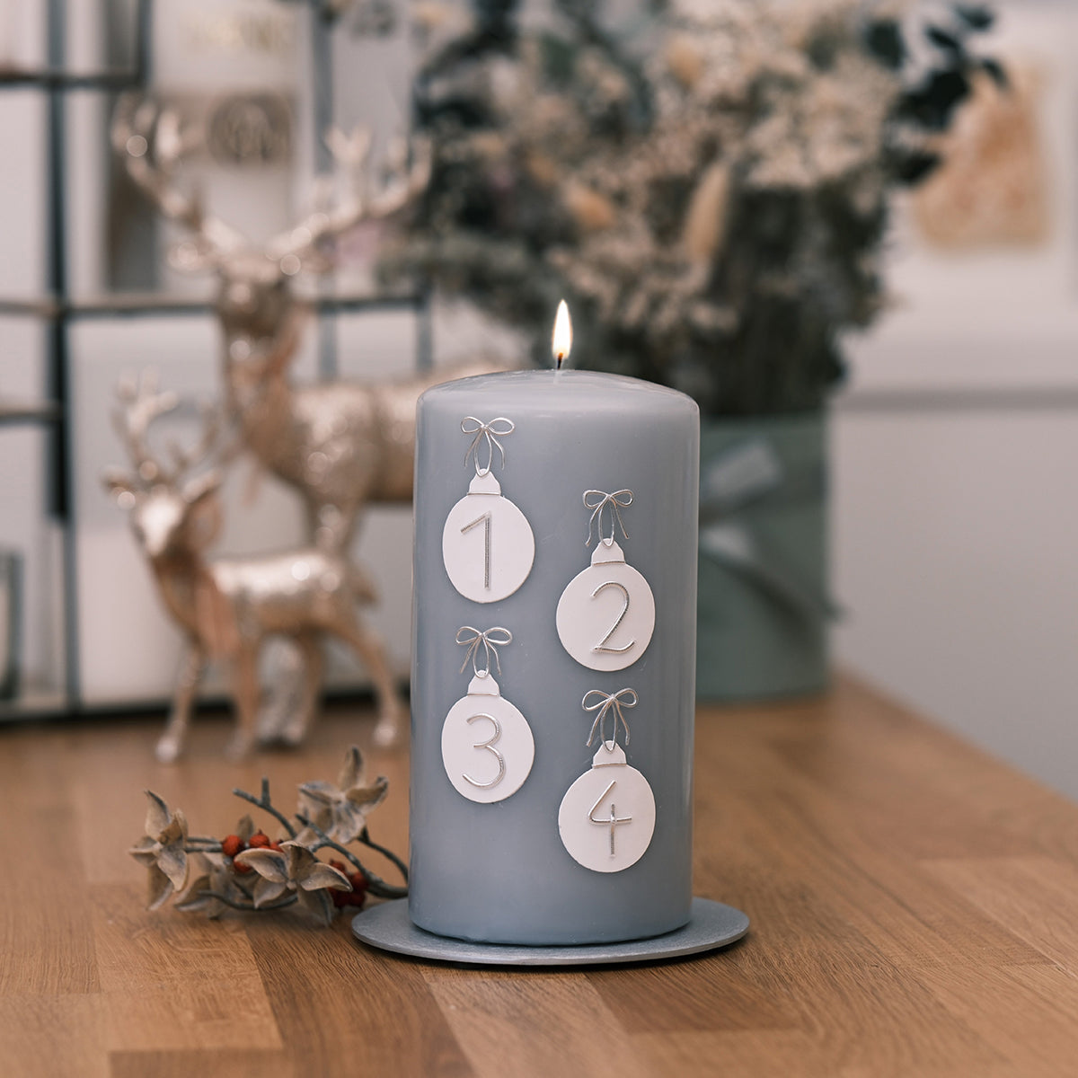 Adventkerze, 1-4