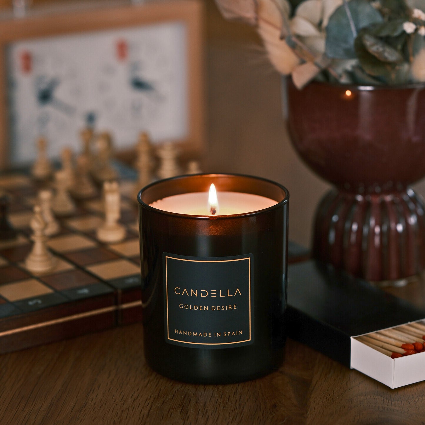 CANDELLA GOLDEN DESIRE - Rosis Kerzen