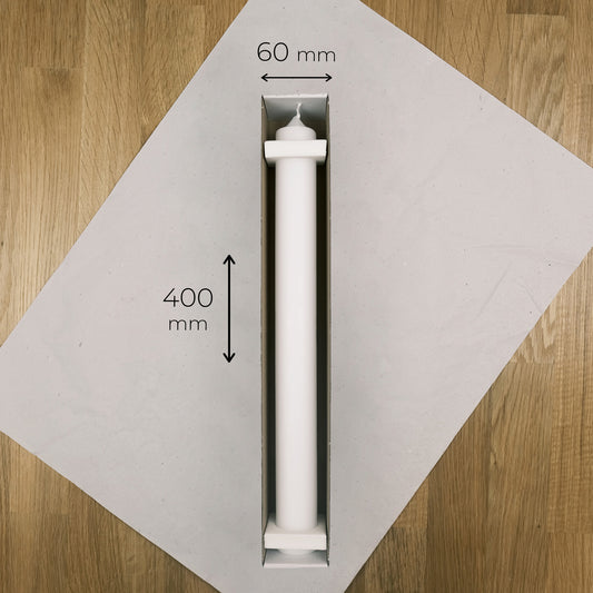 Aufbewahrungskarton für Kerzen - Rosis Kerzen 400/40mm