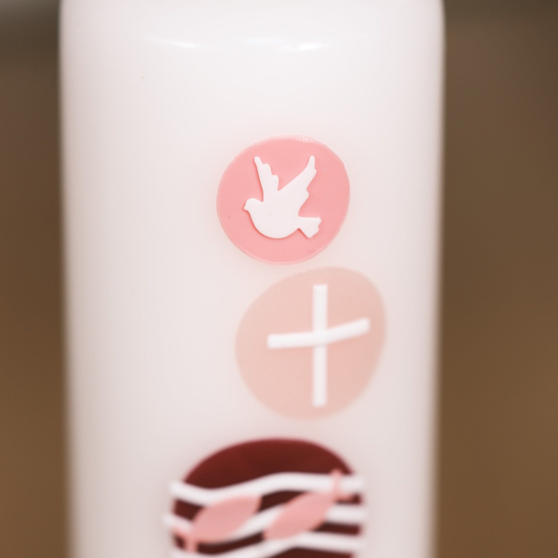 Taufkerze Marie - Rosis Kerzen