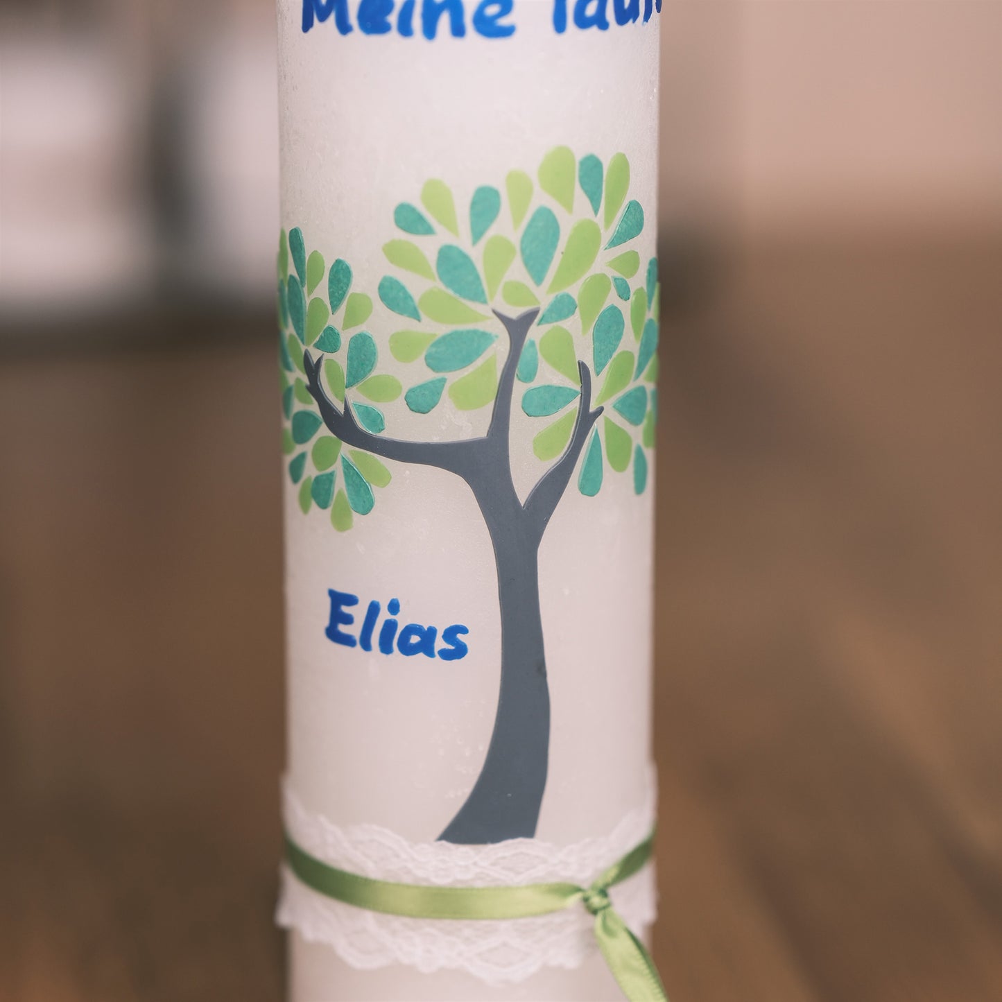 Taufkerze Elias - Rosis Kerzen