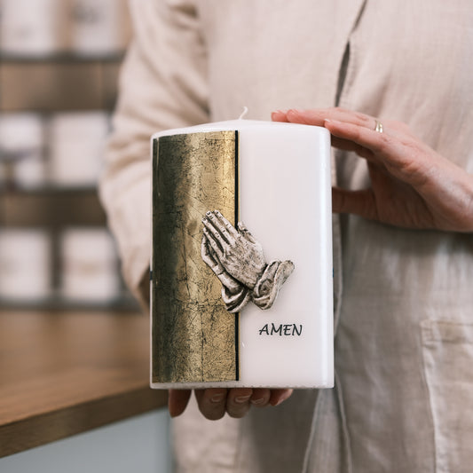 Trauerkerze Amen - Rosis Kerzen