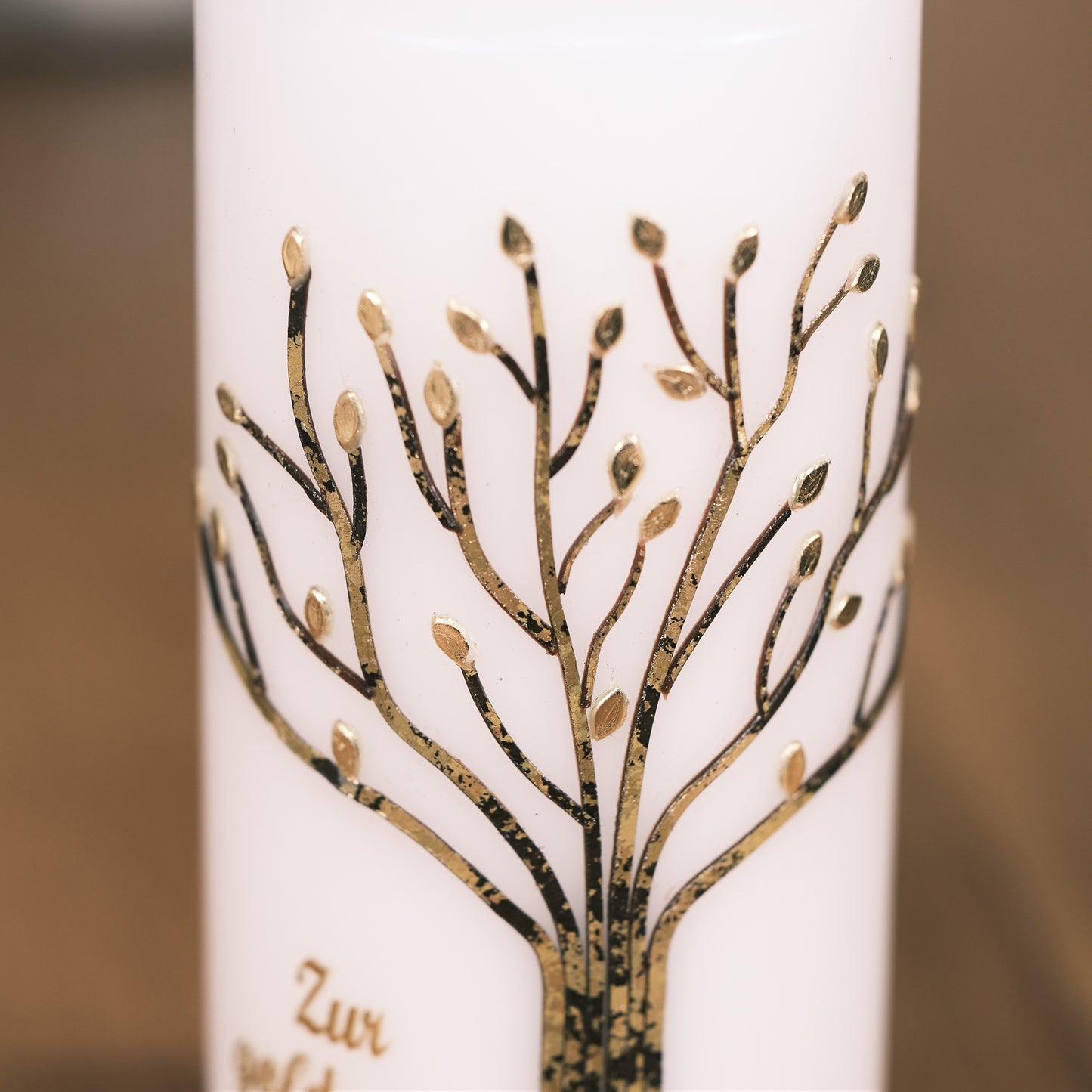 Hochzeitskerze "Zur goldenen Hochzeit"