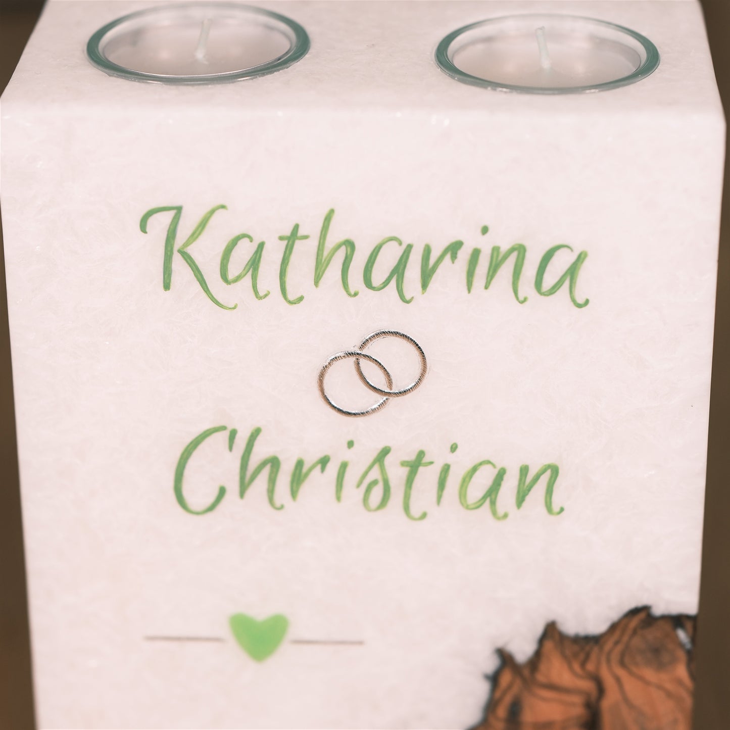 Hochzeitskerze Katharina & Christian