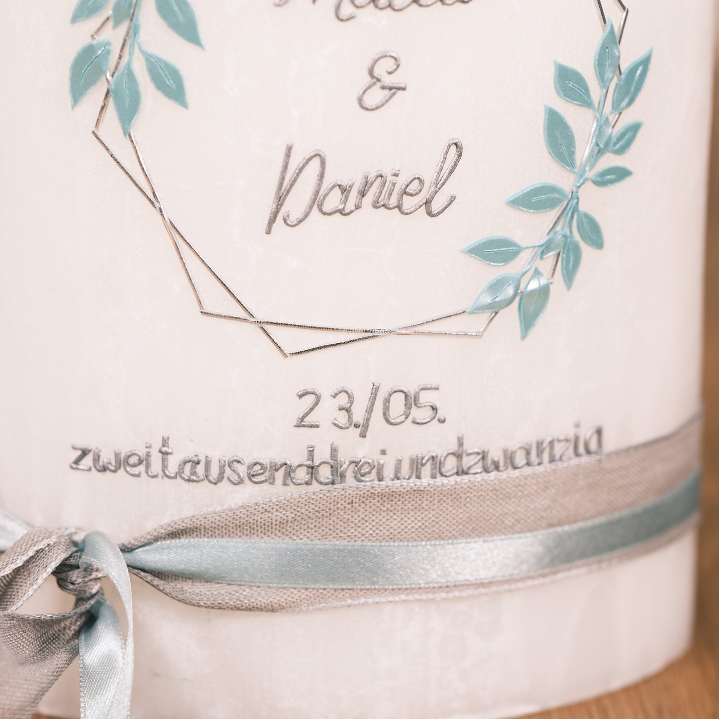 Hochzeitskerze Matea & Daniel