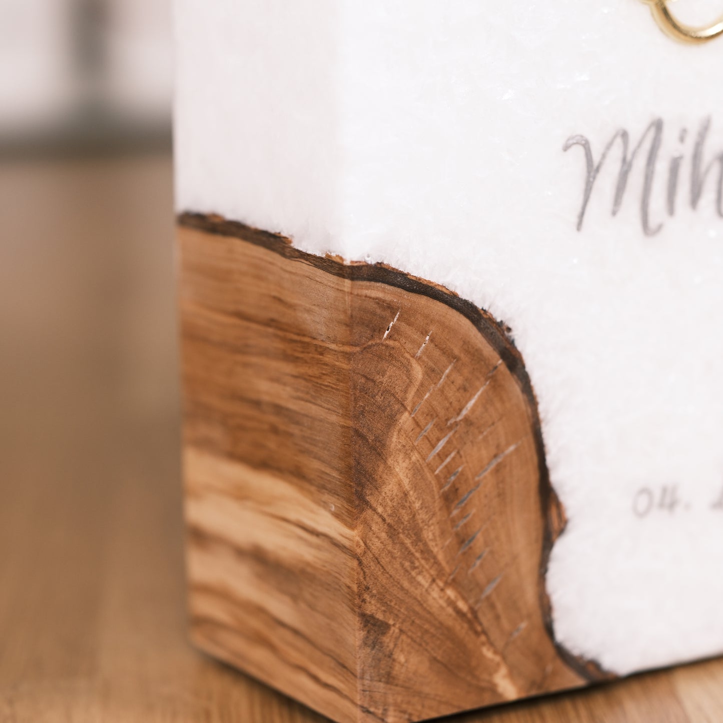 Hochzeitskerze Klaudija & Mihael