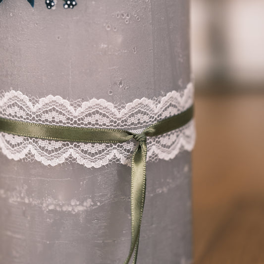 Hochzeitskerze Hanna & Ralf - Rosis Kerzen