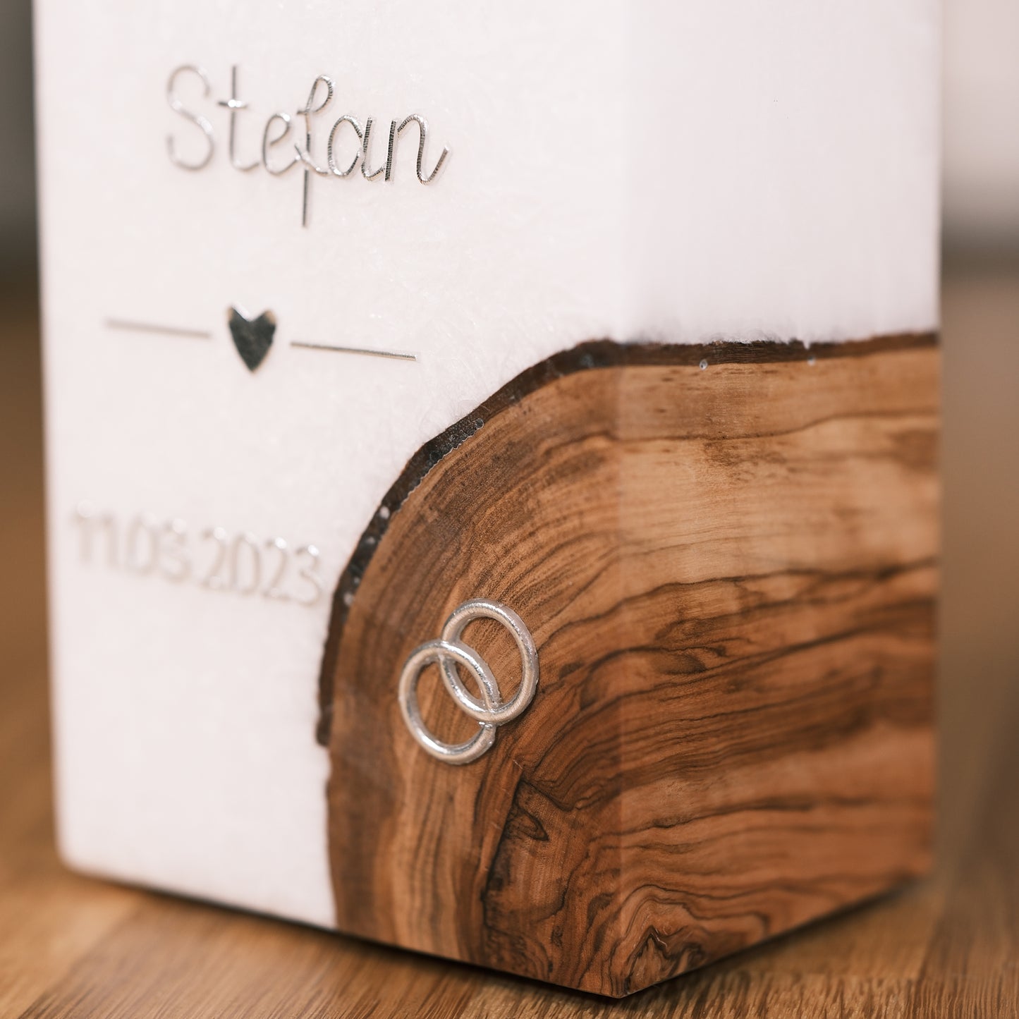 Hochzeitskerze Eva-Maria & Stefan