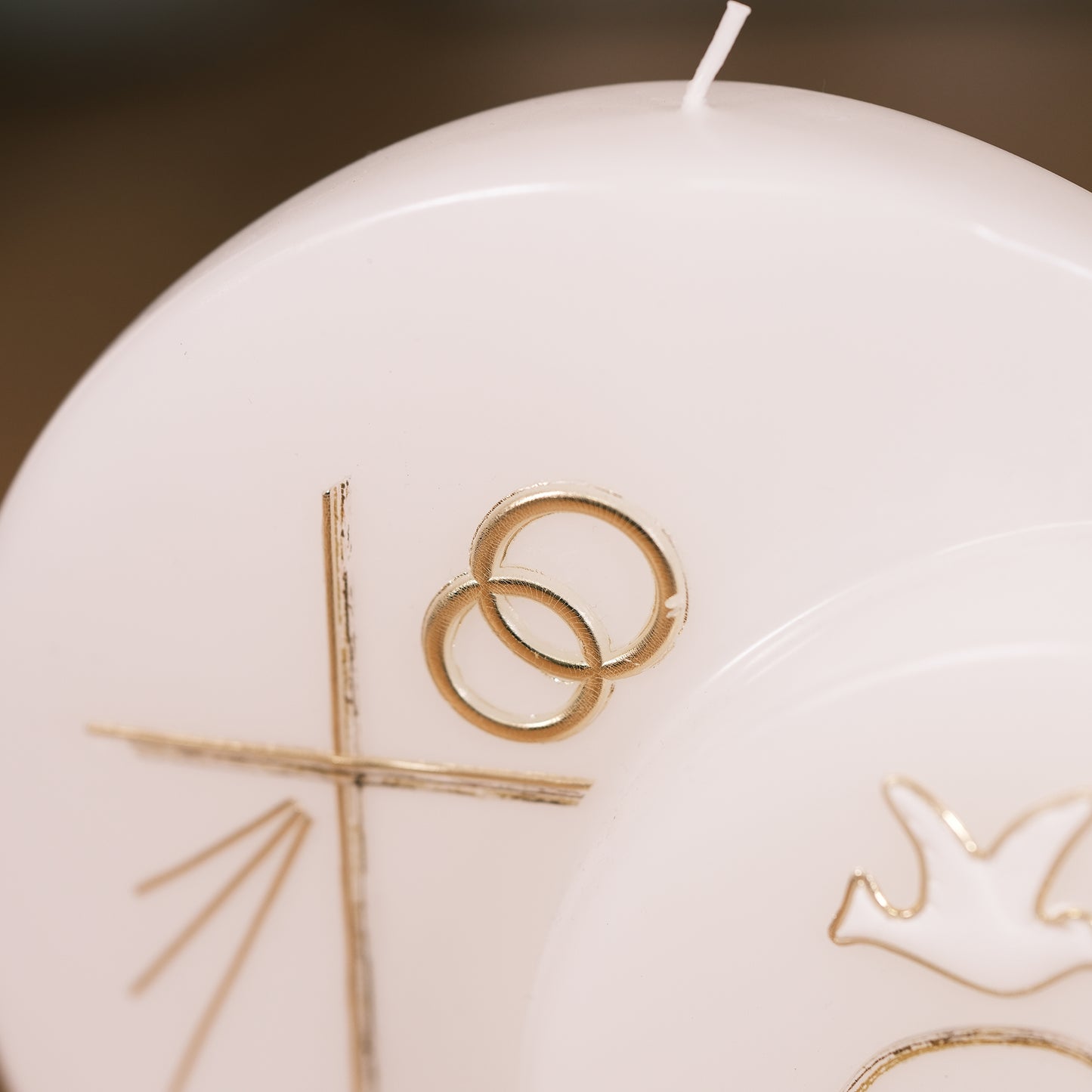 Hochzeitskerze "Bettina & Martin"