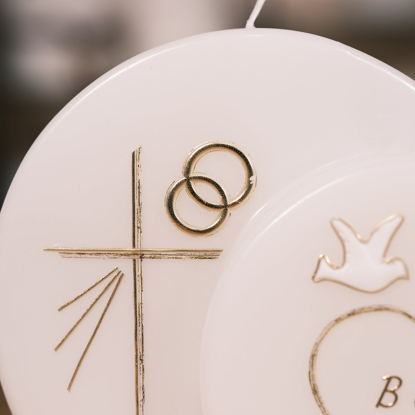 Hochzeitskerze "Bettina & Martin"