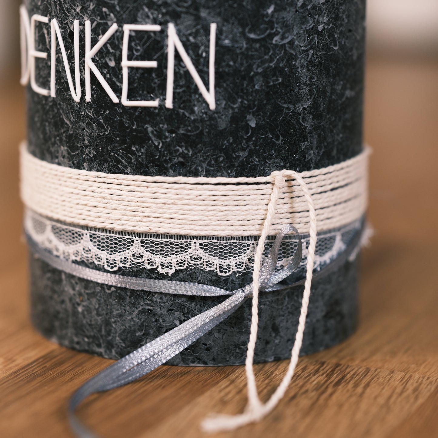 Trauerkerze "Stilles Gedenken" - Rosis Kerzen