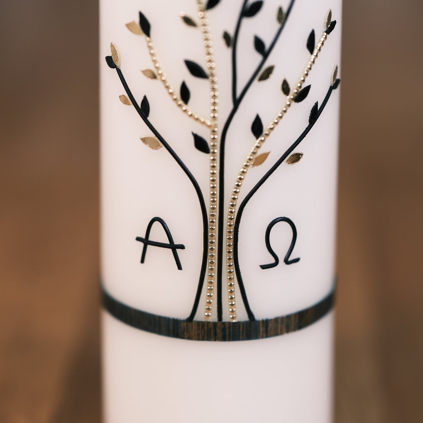 Trauerkerze Lebensbaum - Rosis Kerzen