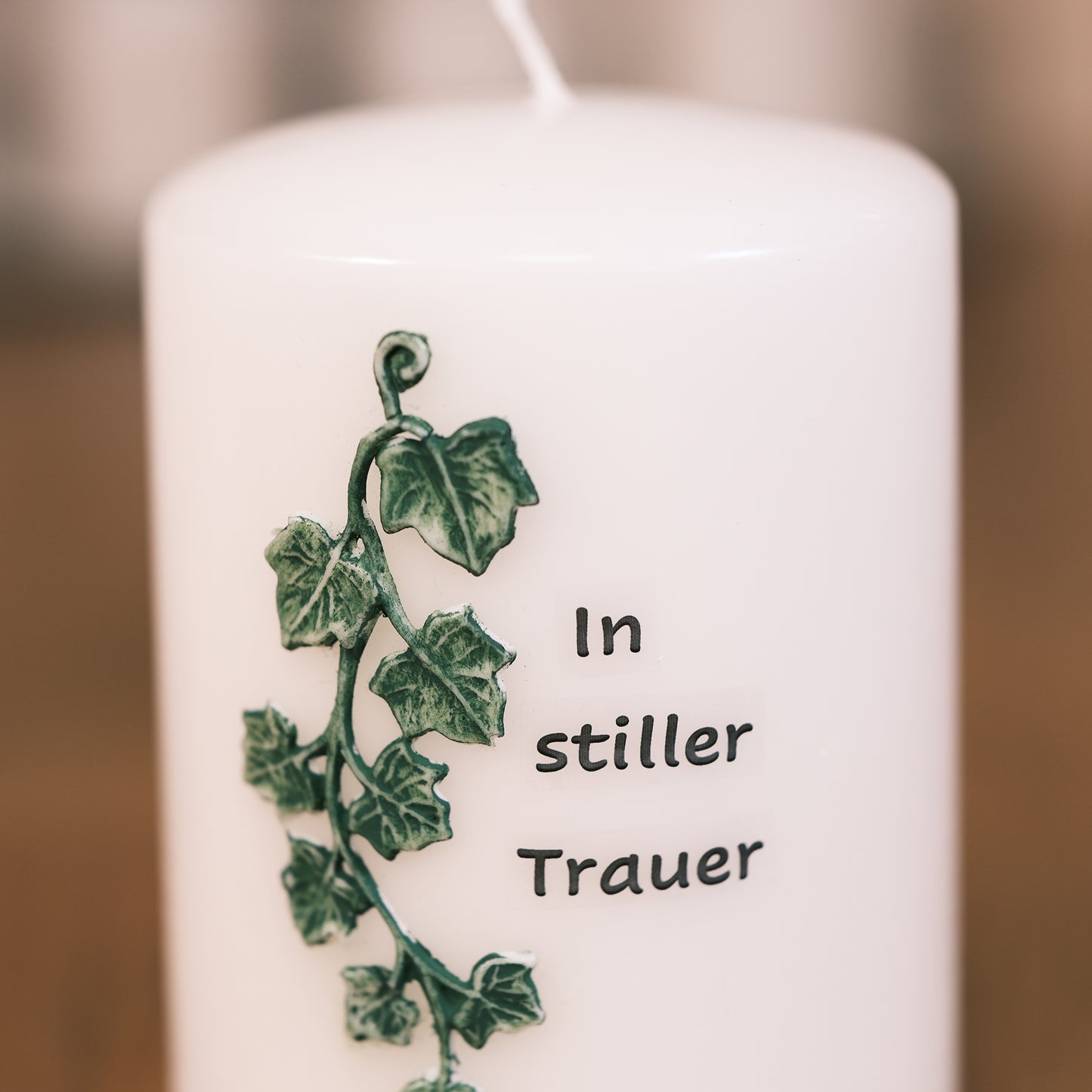 Trauerkerze "In Stiller Trauer" - Rosis Kerzen