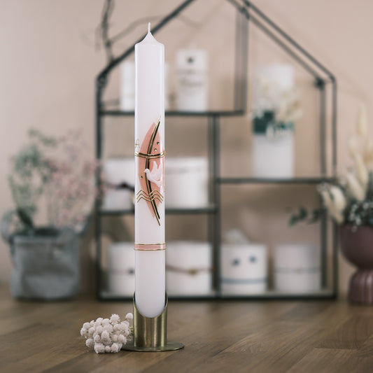 Taufkerze Rosi - Rosis Kerzen Altarkerze 400/40mm