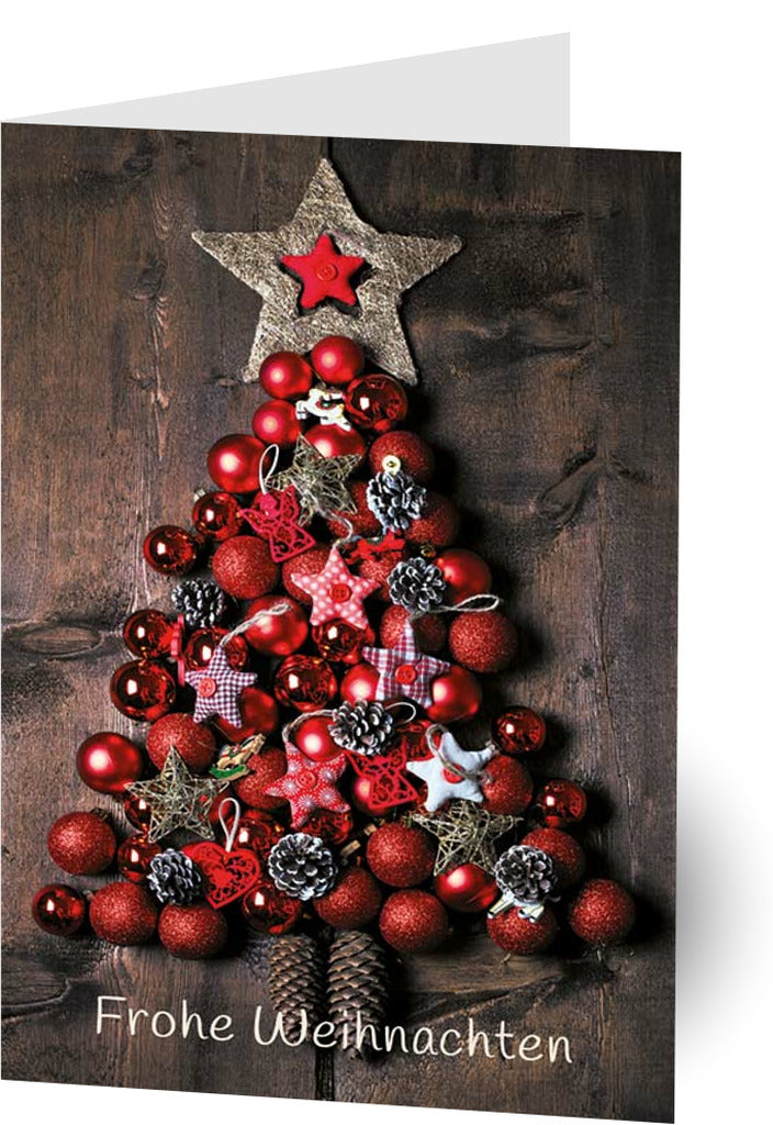 Doppelkarte Frohe Weihnachten
